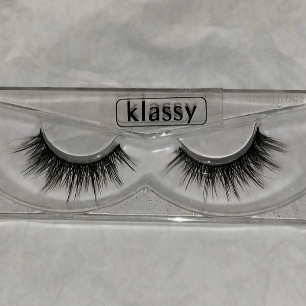 Klassy 3D Mink Eyelashes – Reusable with Case + Spoolie